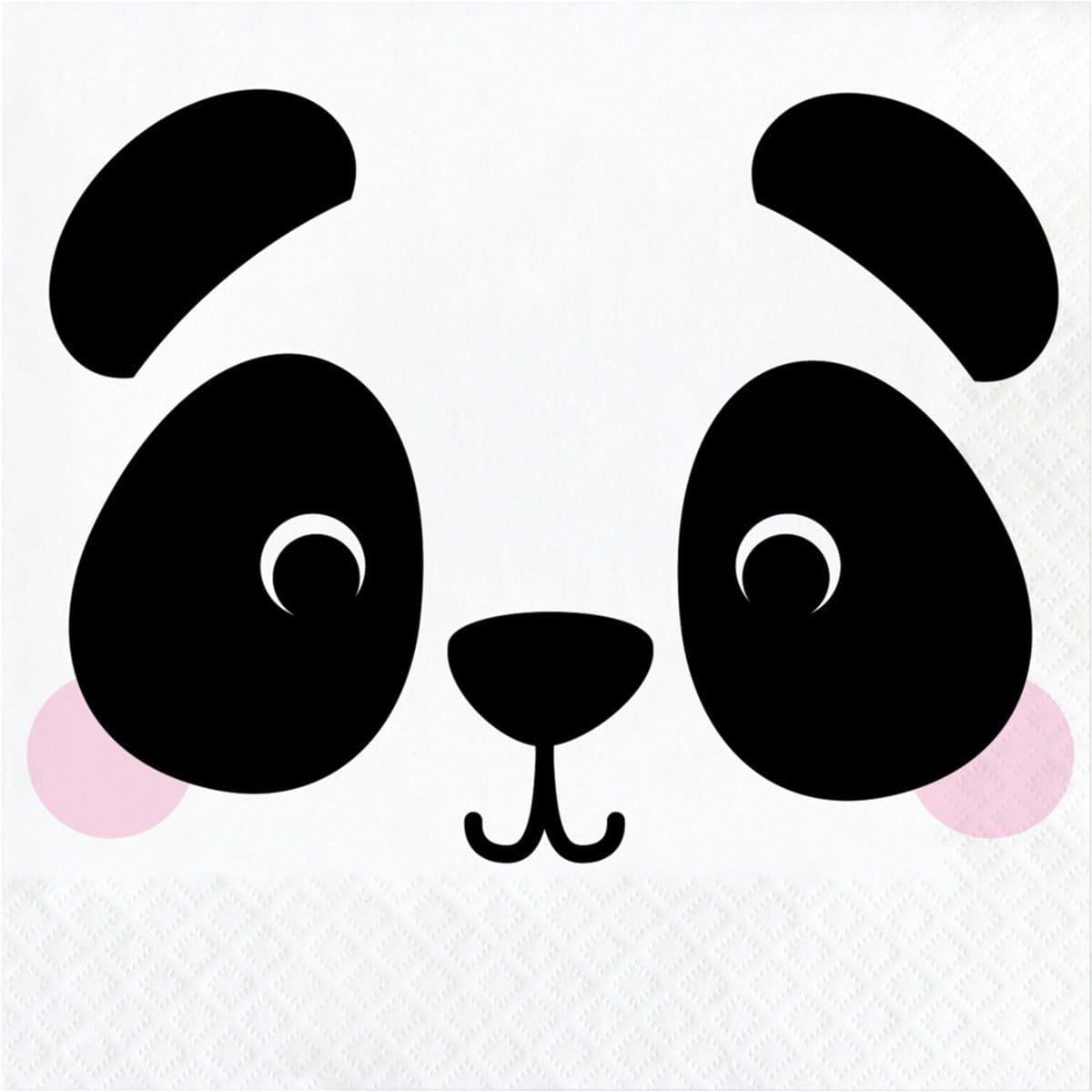 Buy Kids Birthday Panda Lunch Napkins, 16 count sold at Party Expert
