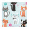 Buy Kids Birthday Purr-fect Party beverage napkins, 16 per package sold at Party Expert