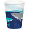 Buy Kids Birthday Shark Party Cups 9 Oz., 8 Count sold at Party Expert