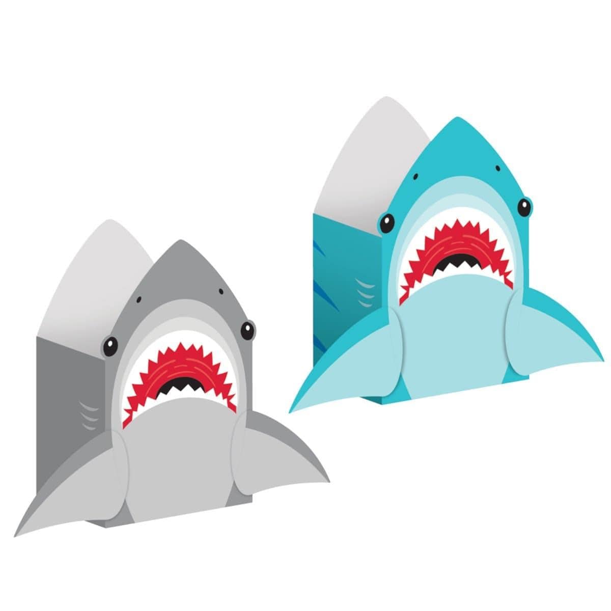 Buy Kids Birthday Shark Party Treat Bag, 8 Count sold at Party Expert