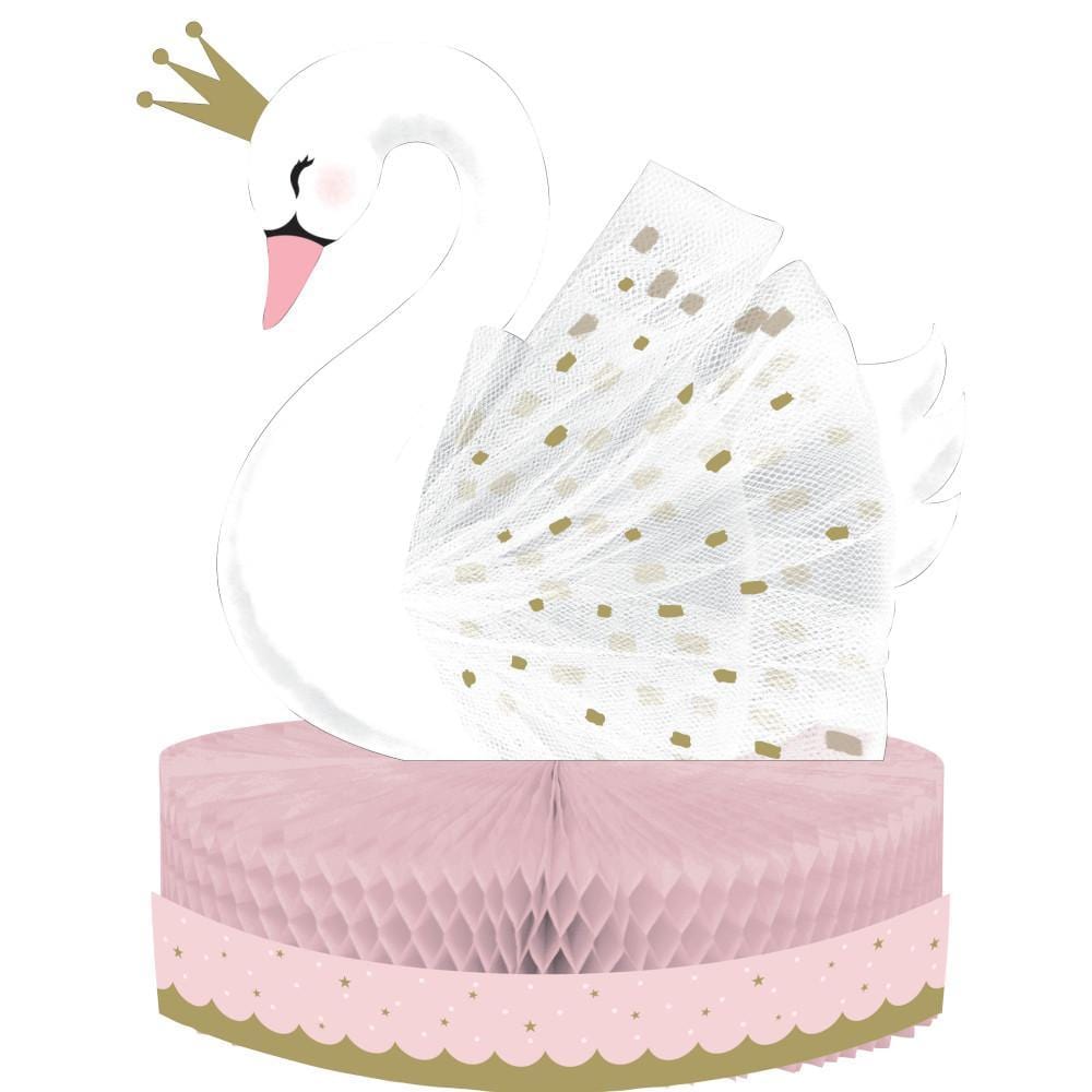 Buy Kids Birthday Swan Party centerpiece sold at Party Expert