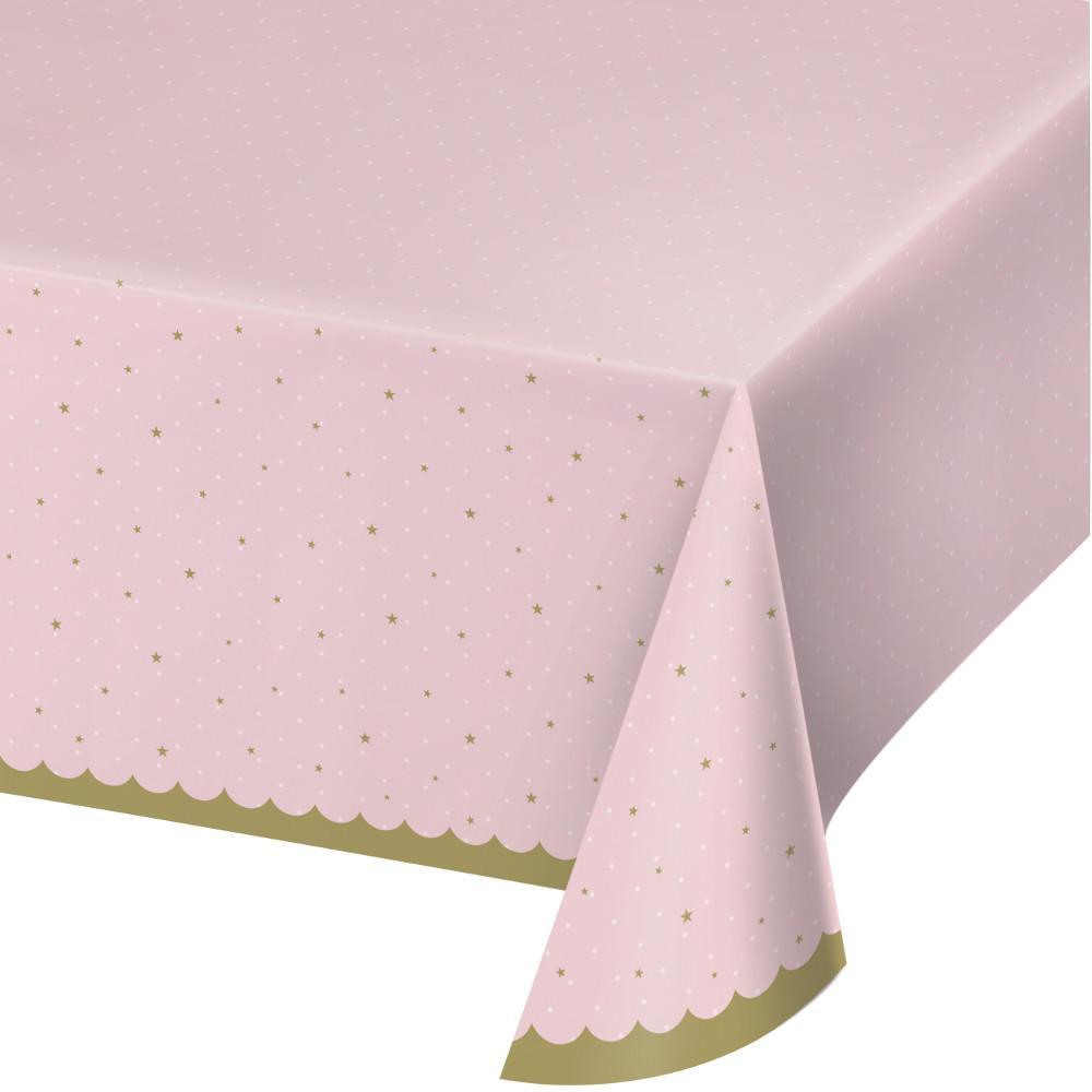 Buy Kids Birthday Swan Party tablecover sold at Party Expert