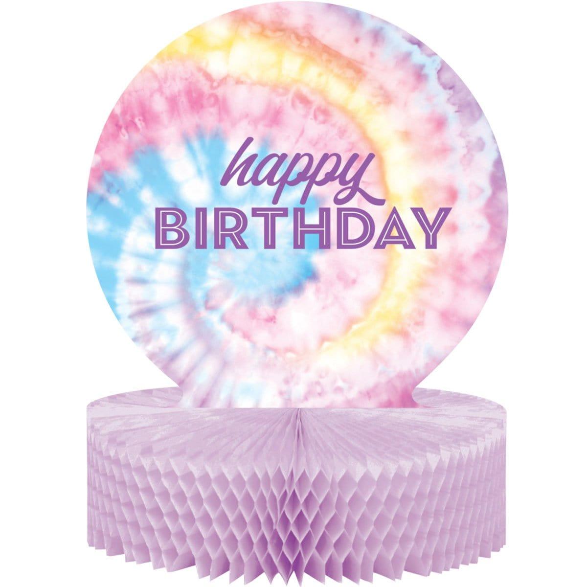 Buy Kids Birthday Tie Dye Party Centerpiece sold at Party Expert