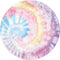 Buy Kids Birthday Tie Dye Party Dinner Plates, 9 inches, 8 Count sold at Party Expert
