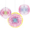 Buy Kids Birthday Tie Dye Party Fans, 3 Count sold at Party Expert