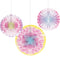 Buy Kids Birthday Tie Dye Party Fans, 3 Count sold at Party Expert