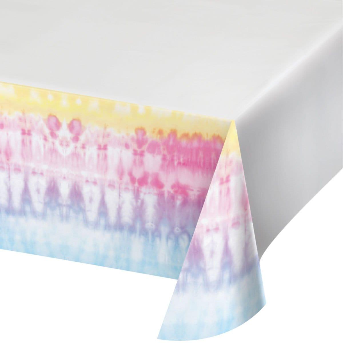 Buy Kids Birthday Tie Dye Party Tablecover sold at Party Expert