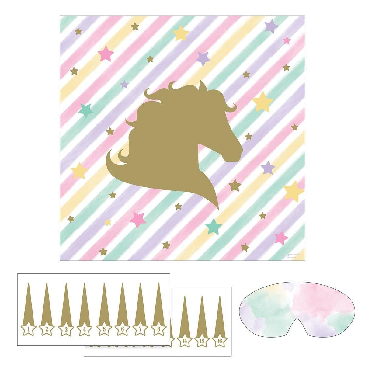 Buy Kids Birthday Unicorn Sparkle party game sold at Party Expert
