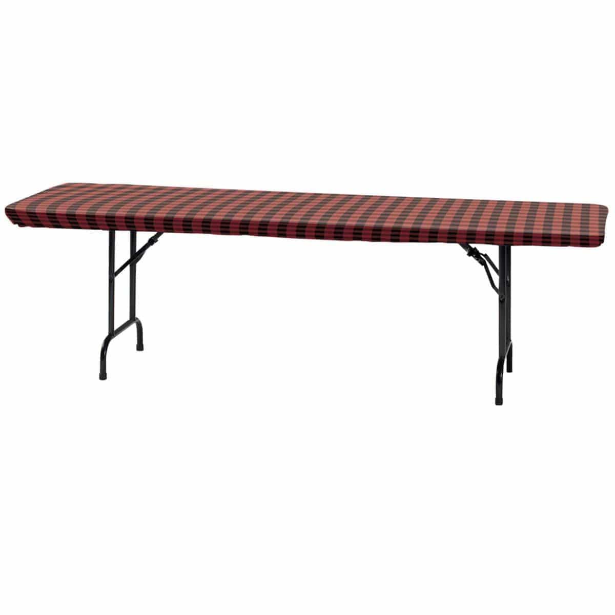 Buy Plasticware Buffalo Plaid Stay-Put Tablecover sold at Party Expert