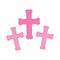 Buy Religious Crosses Foil Cutouts - Pink 3/pkg. sold at Party Expert