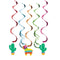 Buy Theme Party Mexican Fiesta Swirl Decorations, 5 per Package sold at Party Expert
