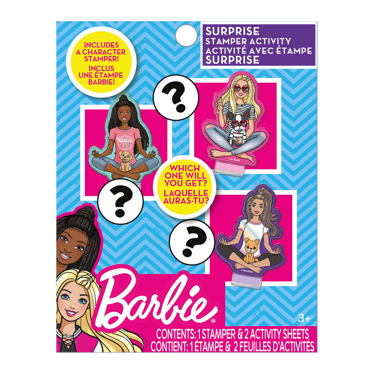 DANAWARES impulse buying Barbie Stamper Surprise, Assortment, 1 Count 029116401730