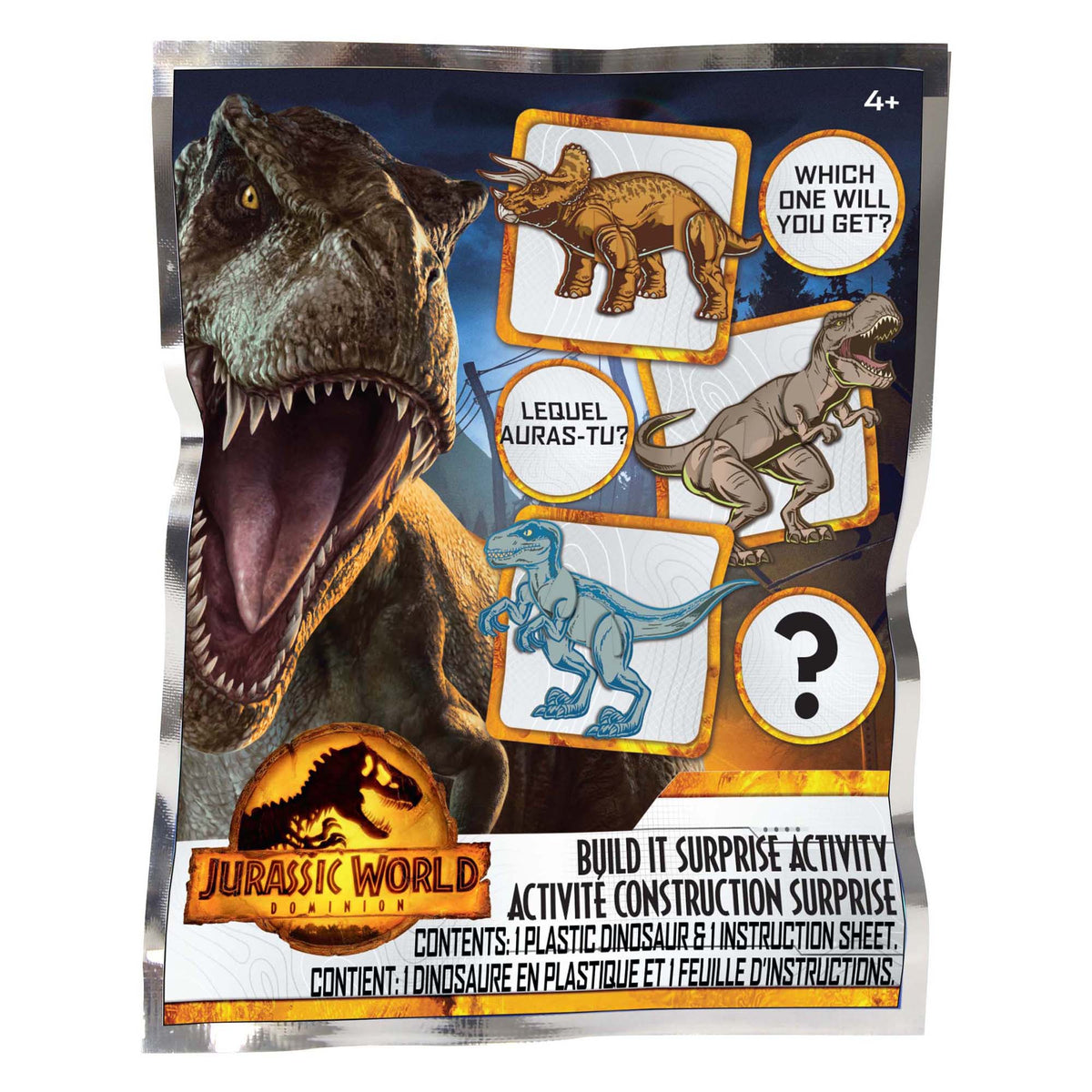 DANAWARES impulse buying Jurassic World Create It Mystery Foam Toy, 1 Count 029116497009