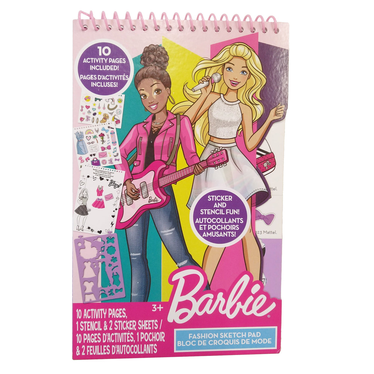 DANAWARES Kids Birthday Barbie Sketch Pad, 1 Count 029116703988