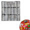 Buy Christmas White and silver Christmas crackers - 6 per package sold at Party Expert