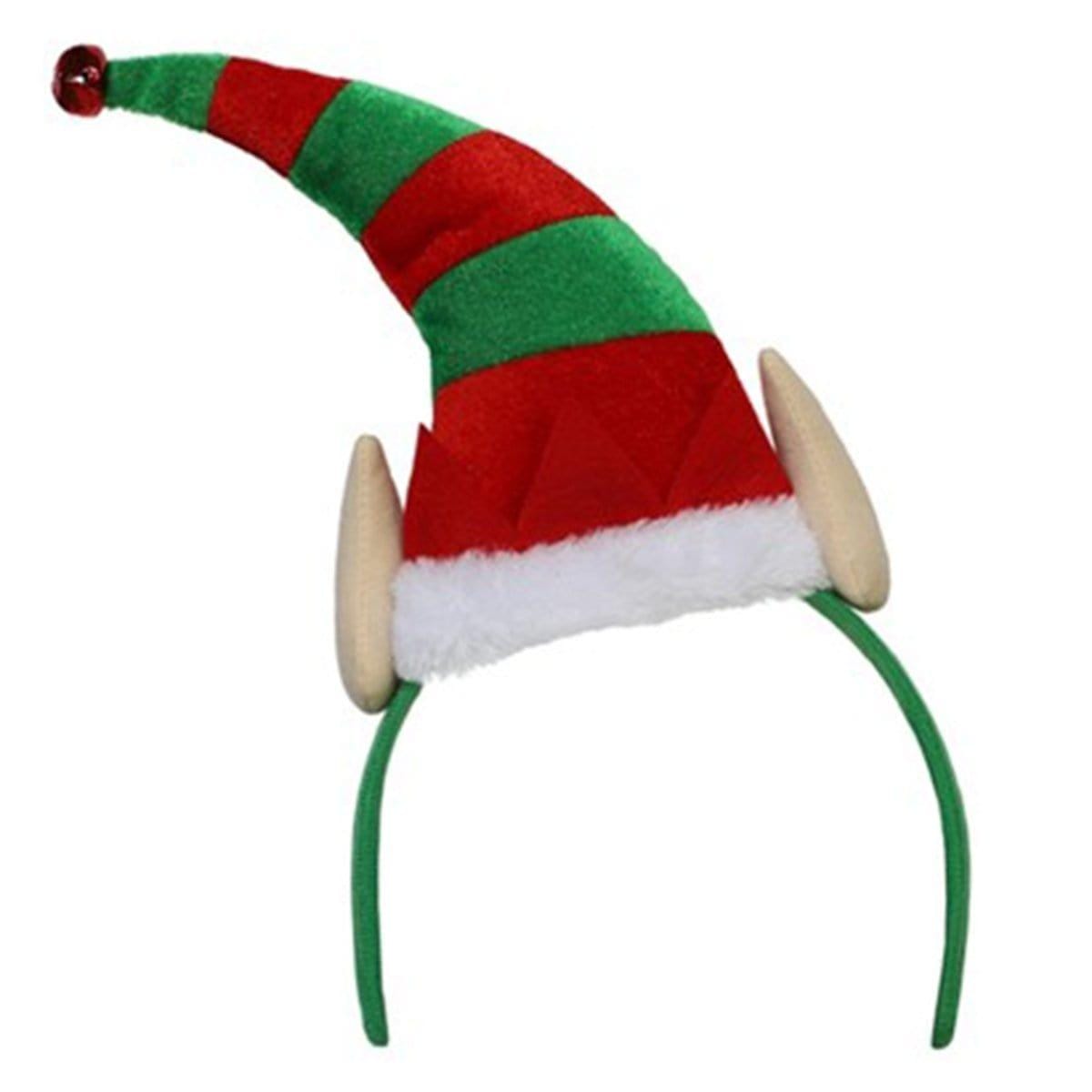 Buy Christmas Elf headband with bell sold at Party Expert