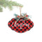 Buy Christmas Merry Christmas Plaid Ornament sold at Party Expert