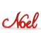 Buy Christmas Noel Wood Sign - Red sold at Party Expert