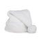 DANSON DECOR Christmas White Plush Hat with Cuff, 17 Inches, 1 Count 062615987022
