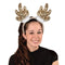 BEISTLE COMPANY Costume Accessories Sequined Reindeer Antlers, 1 Count