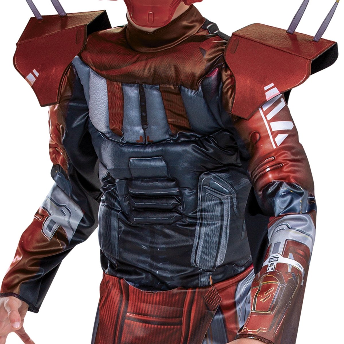 Costume Apex Legends Bloodhound Per Bambini/Ragazzi - Con Maschera E Tuta Imbottita, Taglie M/L/XL