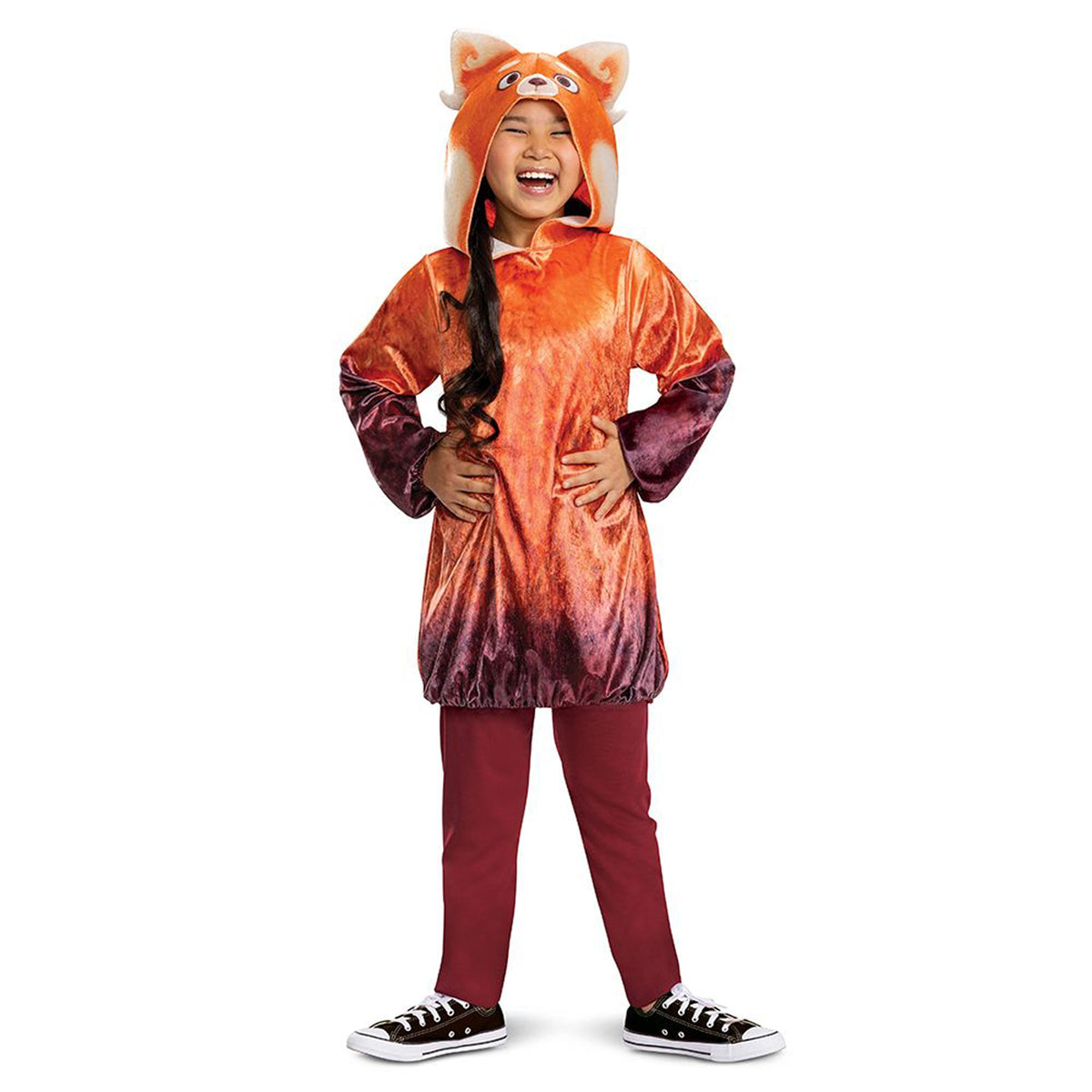 DISGUISE (TOY-SPORT) Costumes Disney Turning Red Mei Panda Classic Costume for Kids, Orange Tunic