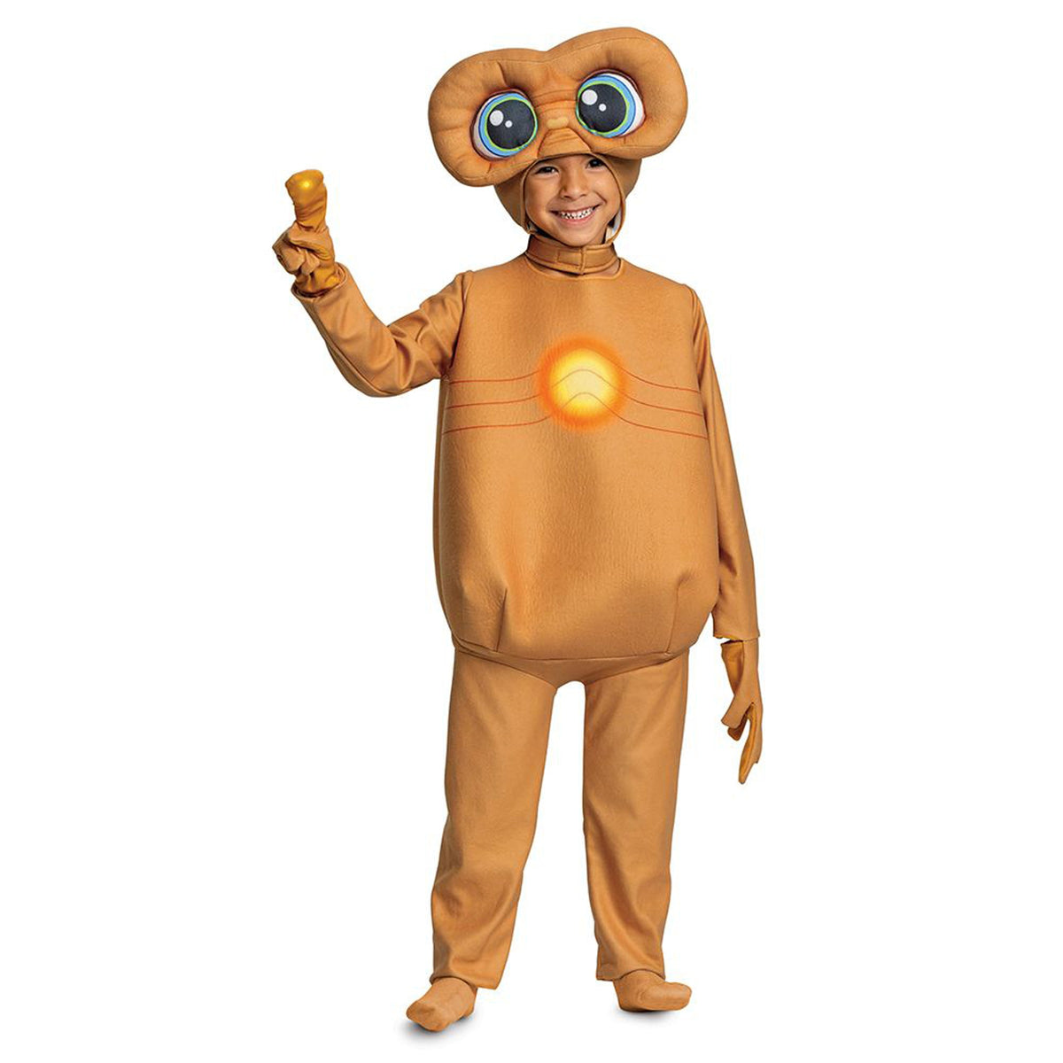 DISGUISE (TOY-SPORT) Costumes E.T. Deluxe Costume for Kids, Brown Jumpsuit