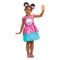 DISGUISE (TOY-SPORT) Costumes Gabby's Dollhouse Cakey Cat Classic Costume for Toddlers, Blue and Pink Dress