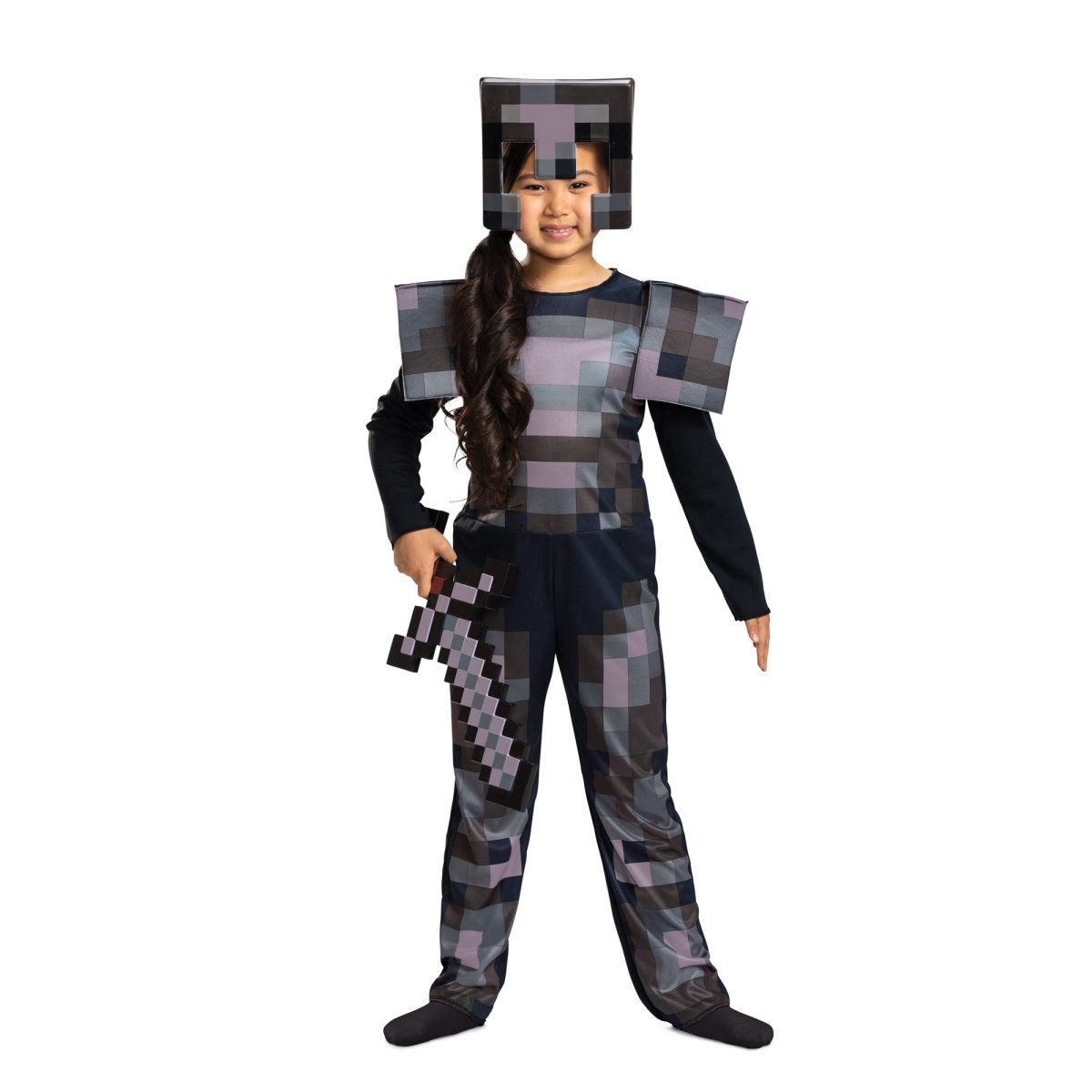 Minecraft Netherite Armor Classic Costume for Kids Party Expert - Main Image