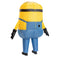 DISGUISE (TOY-SPORT) Costumes Minions Stuart Inflatable Costume for Kids, Yellow and Blue Jumpsuit 192995119161