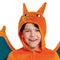 DISGUISE (TOY-SPORT) Costumes Pokémon Charizard Deluxe Costume for Kids, Orange and Yellow Jumpsuit