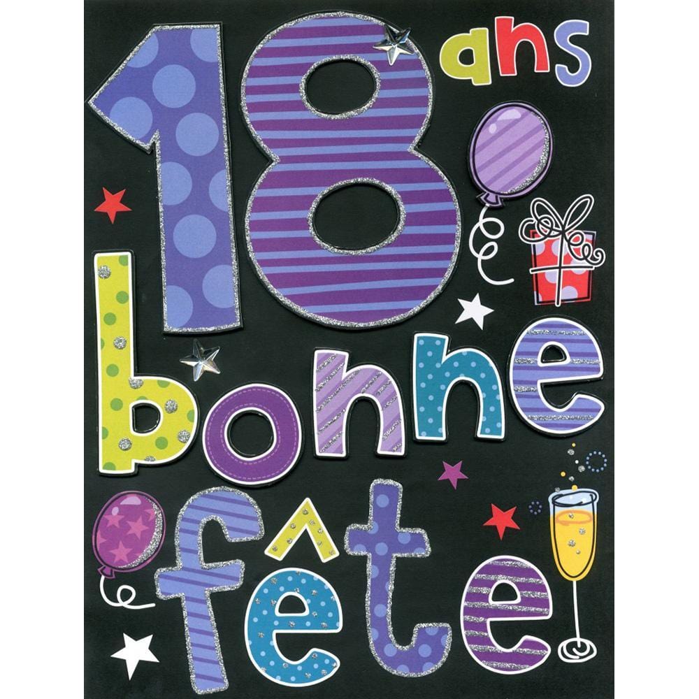 Buy Greeting Cards Gigantic Card - 18th Bday sold at Party Expert