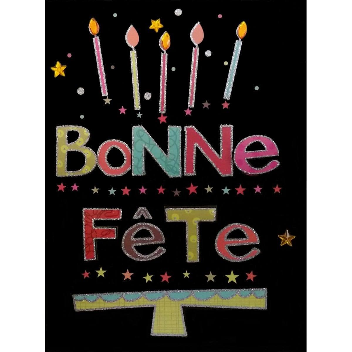 Buy Greeting Cards Gigantic Card - Bonne Fête sold at Party Expert