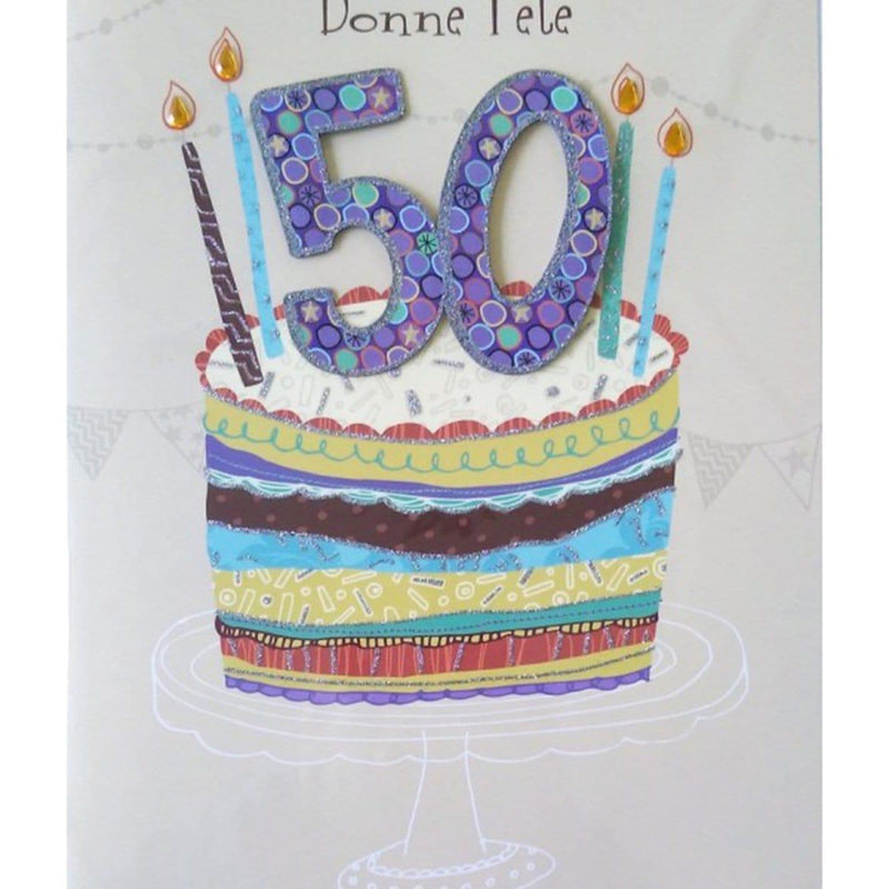 Buy Greeting Cards Gigantic - Bonne Fête - 50 sold at Party Expert