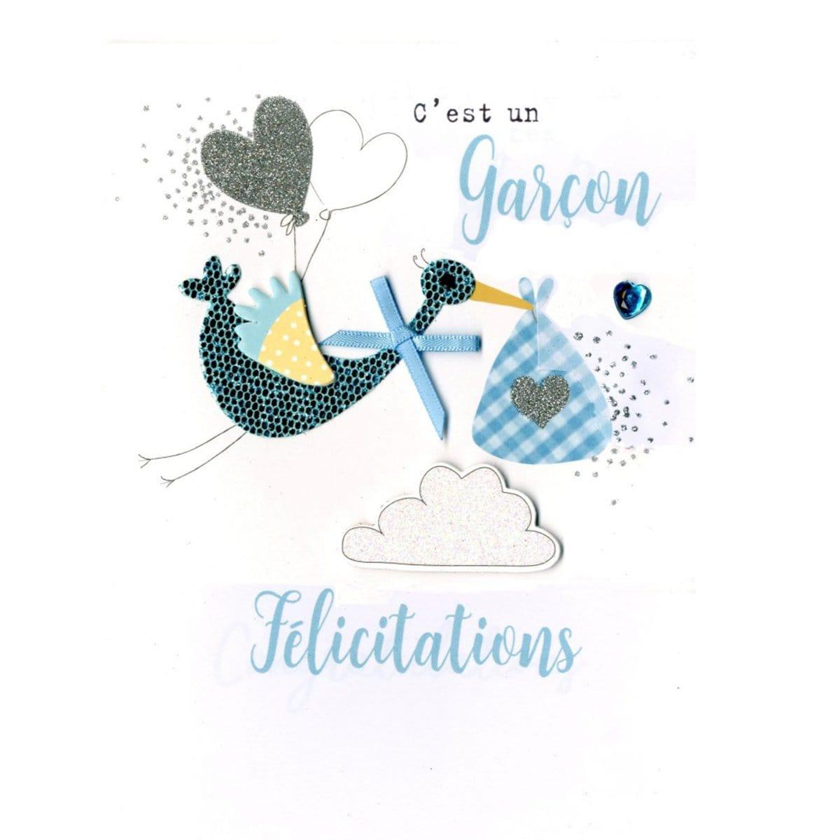 Buy Greeting Cards Small Card - C'est un GarÃ§on sold at Party Expert