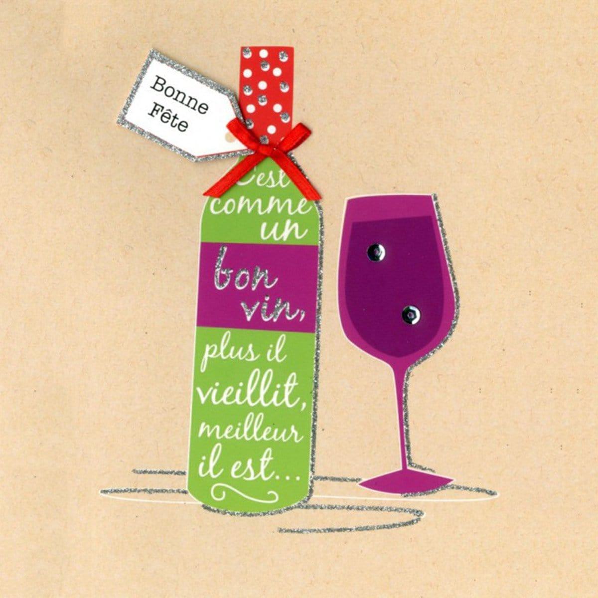Buy Greeting Cards Yours Truly - Bonne Fête sold at Party Expert