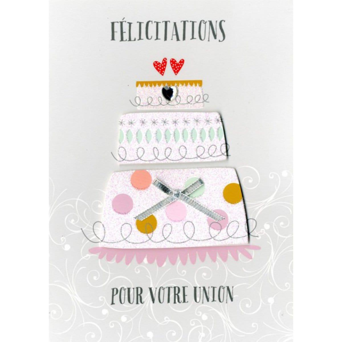 Buy Greeting Cards Yours Truly - FÃ©licitations Pour Votre Union sold at Party Expert