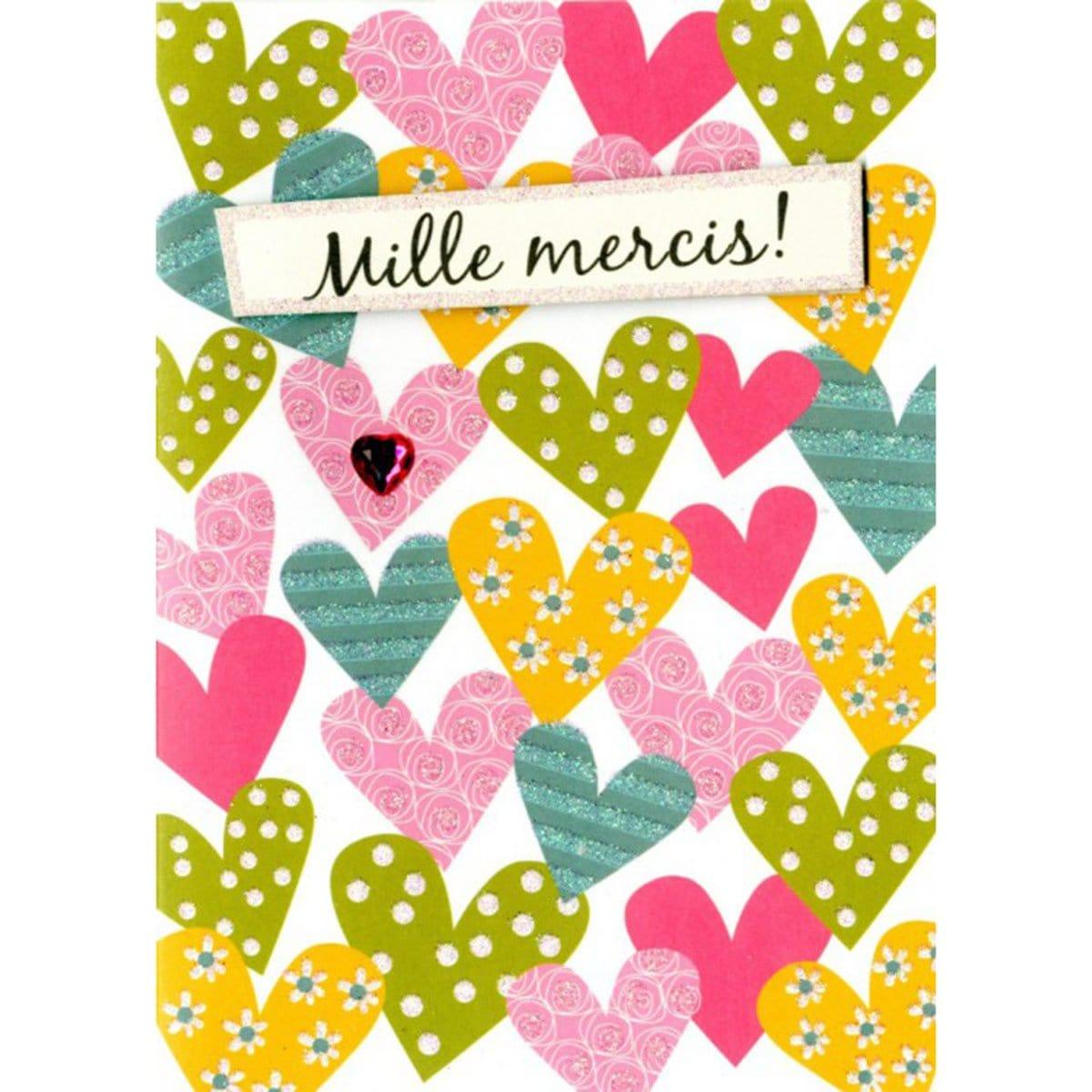 Buy Greeting Cards Yours Truly - Mille Mercis! sold at Party Expert