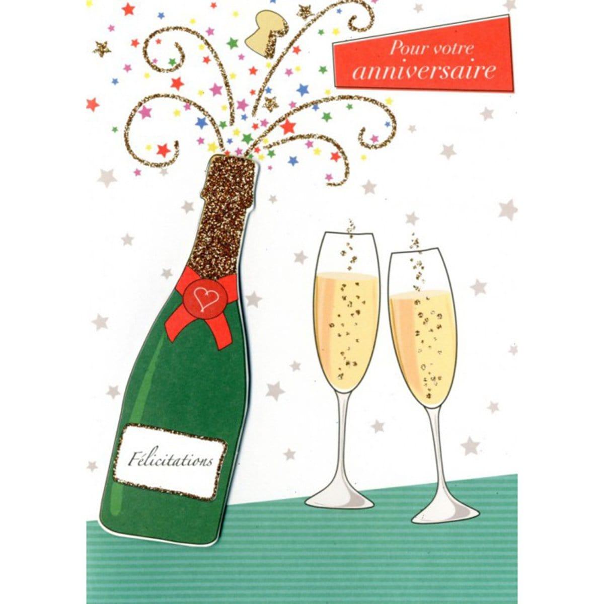 Buy Greeting Cards Yours Truly - Pour Votre Anniversaire sold at Party Expert