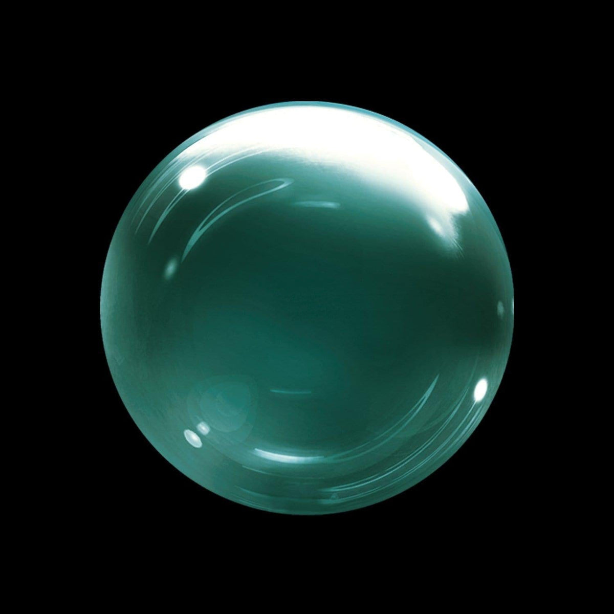 Buy Balloons Bubble Balloon, Crystal Green, 24 Inches sold at Party Expert