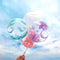 Buy Balloons Bubble Balloon, Feathers Rosewood, 18 Inches sold at Party Expert