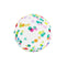 Buy Balloons Confetti Bubble Balloon, Multicolor, 18 Inches sold at Party Expert