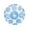 Buy Balloons HD Bubble Balloon, Blue Circles, 20 Inches sold at Party Expert