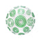 Buy Balloons HD Bubble Balloon, Green Circles, 20 Inches sold at Party Expert