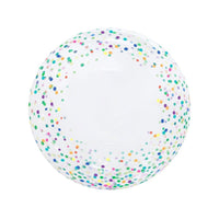 Buy Balloons HD Bubble Balloon, Multicolor Confetti, 20 Inches sold at Party Expert