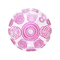 Buy Balloons HD Bubble Balloon, Pink Circles, 20 Inches sold at Party Expert
