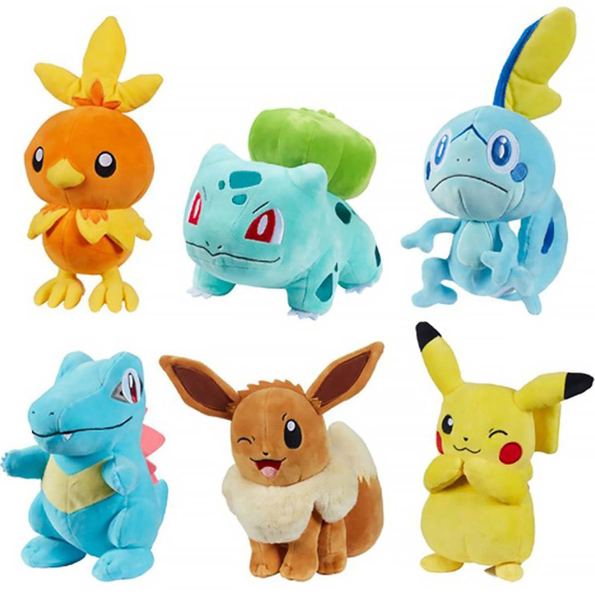 EE Distribution Toys & Games Pokémon Plush Wave 11, 8 Inches, Assortment, 1 Count