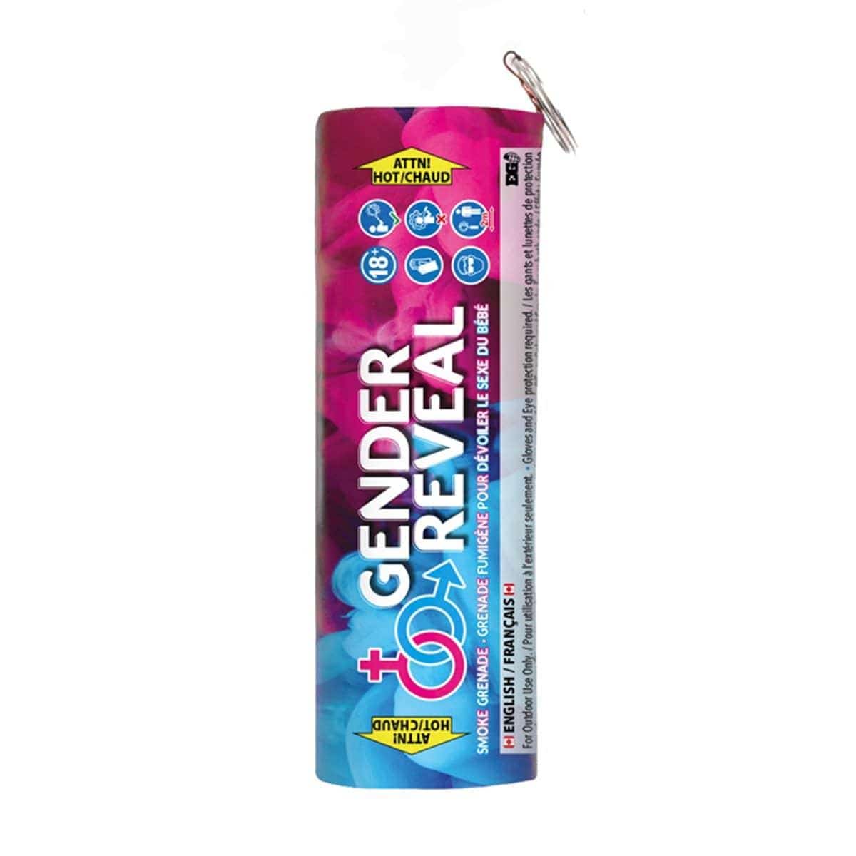Buy Fireworks Gender Reveal Sticker - Blue sold at Party Expert