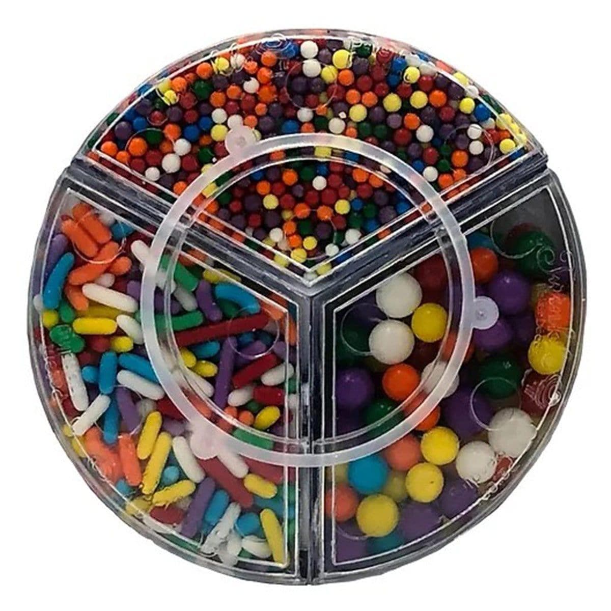 Buy Cake Supplies Candy Rainbow Triplet Sprinkles sold at Party Expert