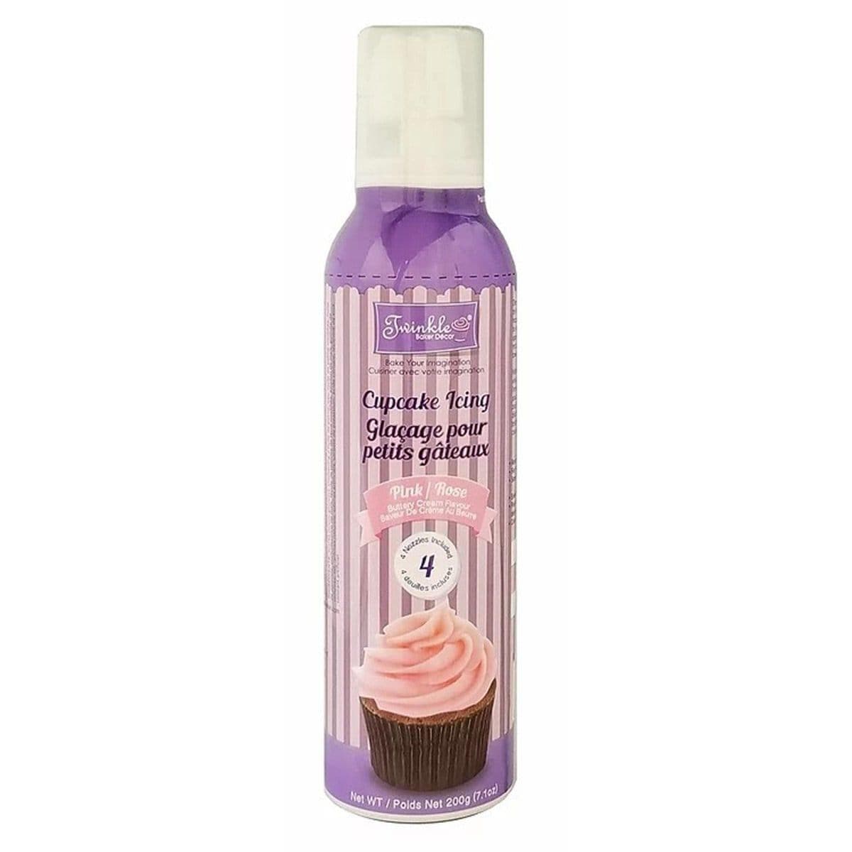Buy Cake Supplies Pink Cupcake Icing, 200G sold at Party Expert